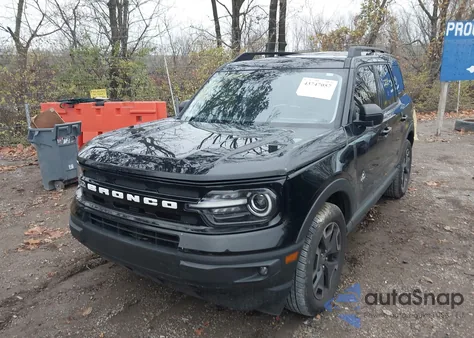 2021 Ford Bronco Sport Outer Banks z USA, uszkodzony, nr VIN 3FMCR9C65MRA78282